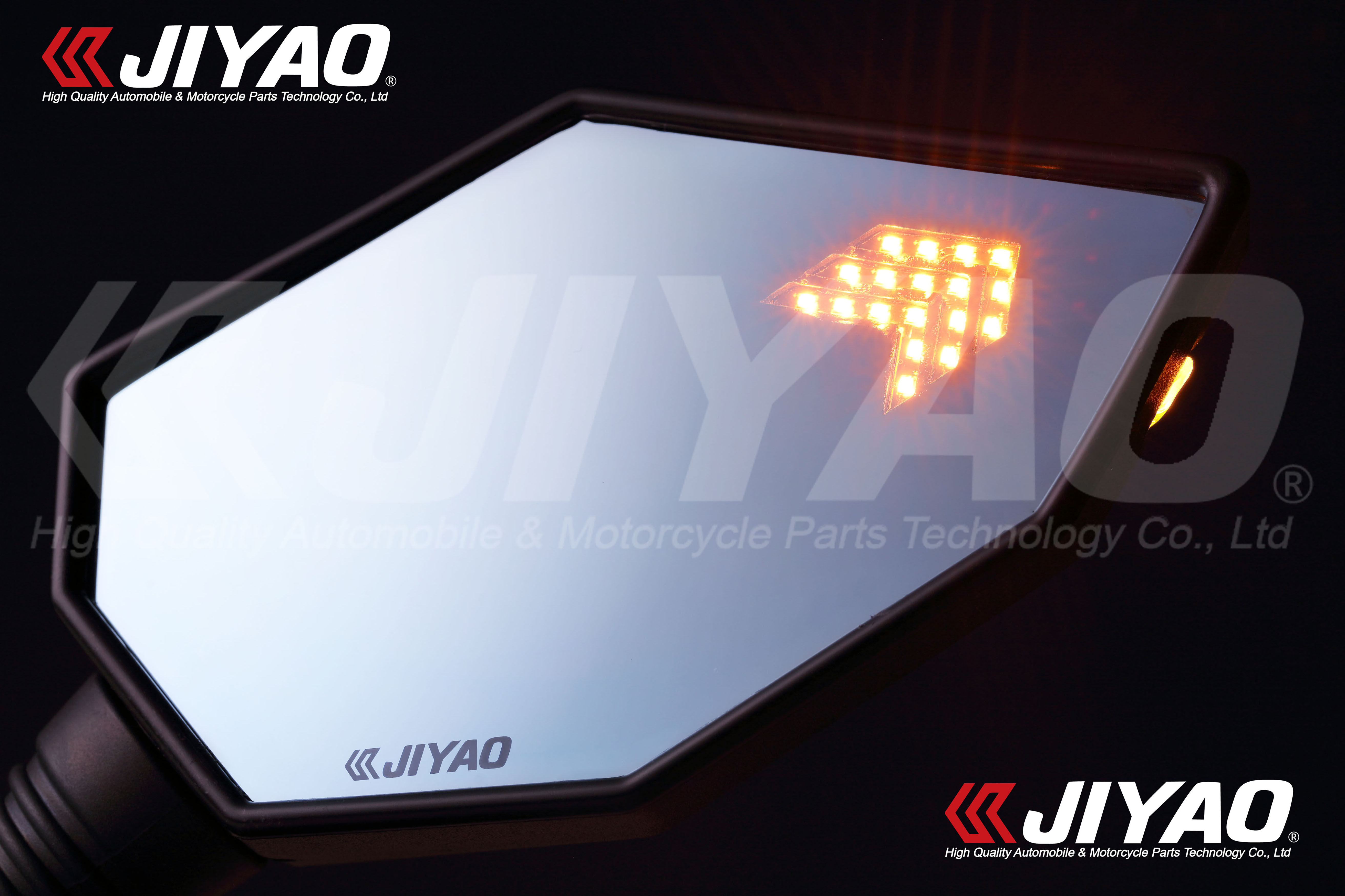 JY008-M Motorcycle Running Winker Sight Mirror Lens